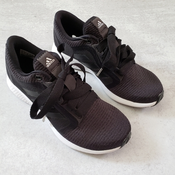 Adidas Edge Lux 4 Running Sneaker Black SZ 5 NEW - Picture 4 of 7